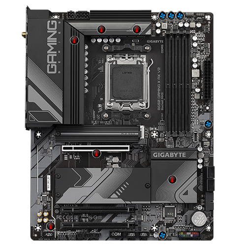 GIGABYTE B650 GAMING X AX V2 AM5 LGA 1718 AMD B650 ATX DDR5